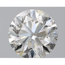 الماسة بشكل دائري بوزن قيراط واحد