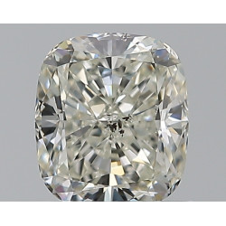 الماسة بشكل وسادة بوزن قيراط واحد