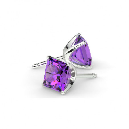 Boucles D'oreilles Promesse Princesse Amethyste