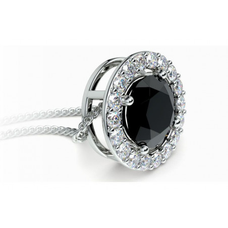pendant mon amour black diamond