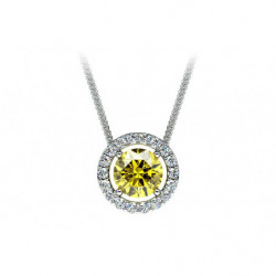 Gelber Saphir Anhänger Ma vie - Celinni Schmuck Kollektion