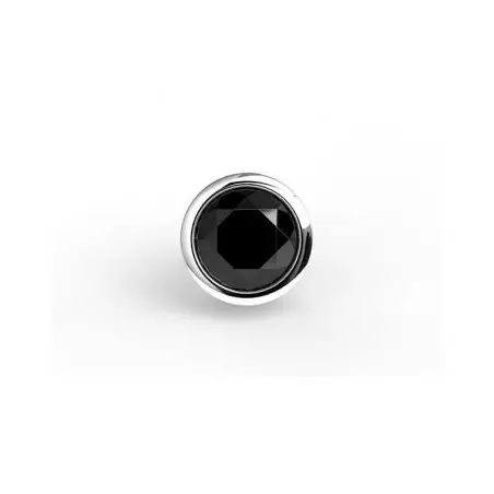 Black Diamond Stud Earrings