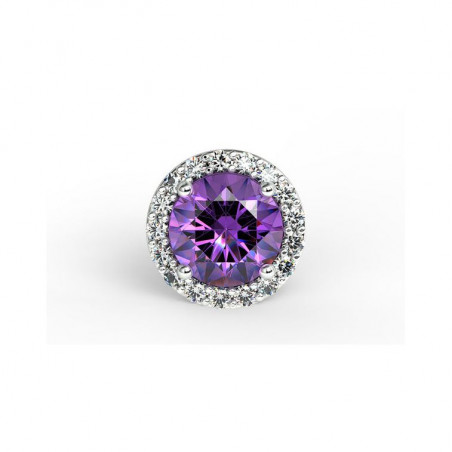 Earrings Ma vie Amethyst