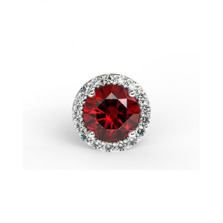 Boucles D'oreilles Ma Vie Rubis