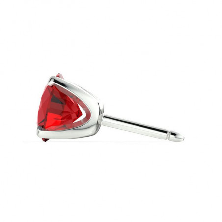 Boucles D'oreilles Promesse Rubis