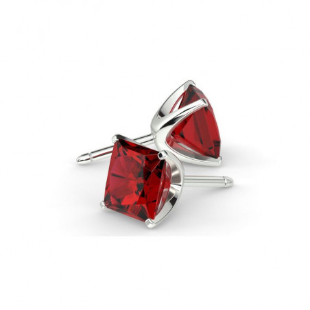 Boucles D'oreilles Promesse Princesse Rubis