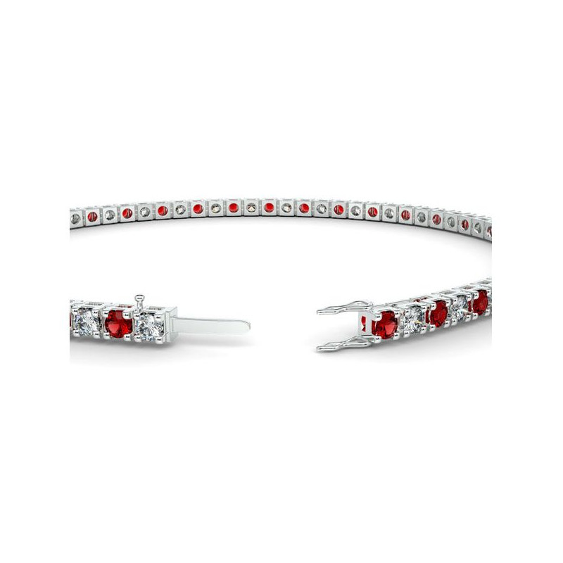 Alliance Diamants verts 4 Grains Or Blanc 1.00 Carat Alliance Diamants verts 4 Grains Or Blanc 1.00 Carat