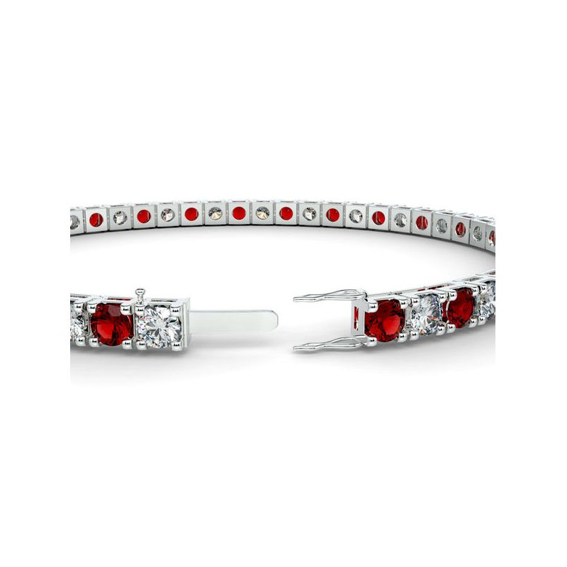 Alliance Diamants noirs 4 Grains Or Blanc 1.50 Carats Alliance Diamants noirs 4 Grains Or Blanc 1.50 Carats