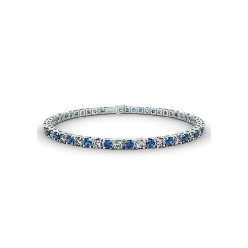 Alliance Diamants noirs 4 Grains Or Blanc 0.25 Carat Alliance Diamants noirs 4 Grains Or Blanc 0.25 Carat