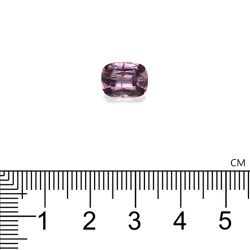 paarse spinel kussenmaat Mauve Purple 3,18 karaat
