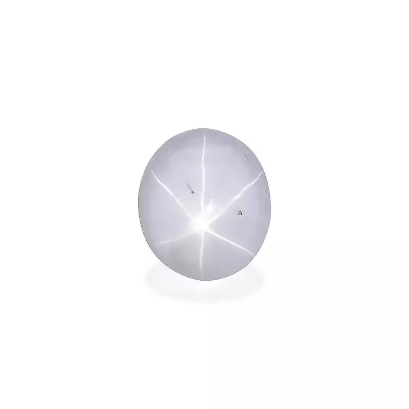 OVAL-cut Grey Star Sapphire Grey 21.52 carats