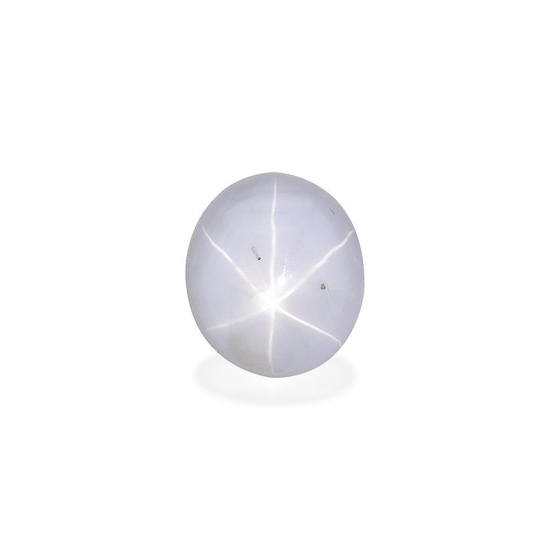 Saphir étoilé gris taille OVALE Gris 21.52 carats