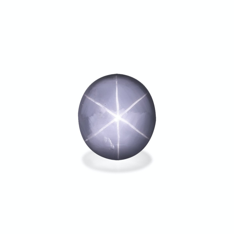 Saphir étoilé gris taille OVALE Gris 33.51 carats