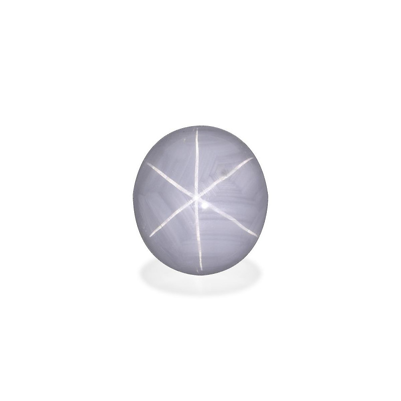 Saphir étoilé gris taille OVALE Gris 31.57 carats