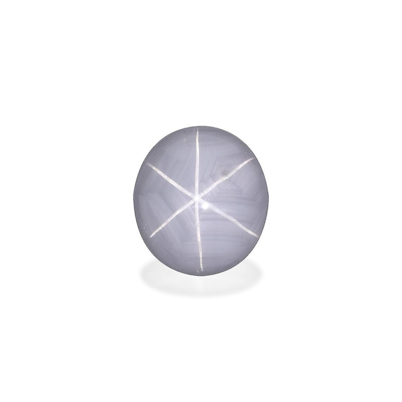 Saphir étoilé gris taille OVALE 灰色 31.57 carats