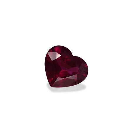 umbalite taille COEUR Magenta Purple 7.09 carats