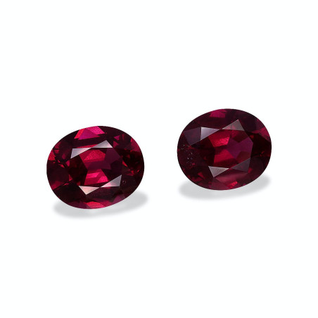 umbalite taille OVALE Magenta Purple 11.66 carats
