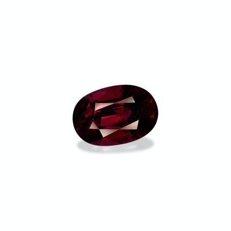 umbalite taille OVALE Magenta Purple 4.66 carats
