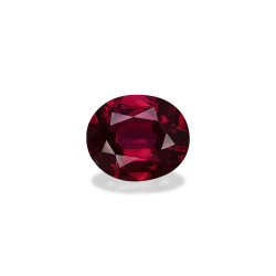 Ovale geslepen umbalite Magenta Paars 6.12 karaat