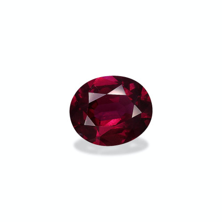 umbalite taille OVALE Magenta Purple 6.12 carats