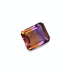 Rechthoekig geslepen ametrine van 37,29 karaat