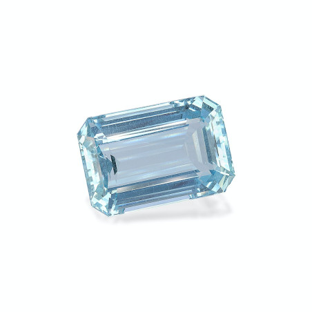 Aguamarina taille RECTANGULARE Arctic Blue 68.15 carats