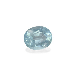 Ovaal geslepen Hemelsblauwe Aquamarijn van 13,34 karaat