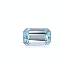 RECTANGULAR-cut Aquamarine...