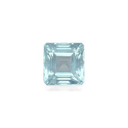 Aigue-Marine taille CARR&Eacute; Baby Blue 29.81 carats