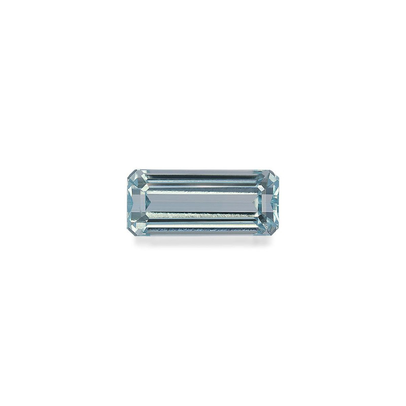 Aigue-Marine taille RECTANGULARE Bleu Ciel 8.63 carats