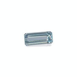 Aigue-Marine taille RECTANGULARE Bleu Ciel 8.63 carats