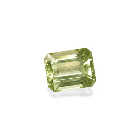 Berilo taille RECTANGULARE Lime Green 24.88 carats