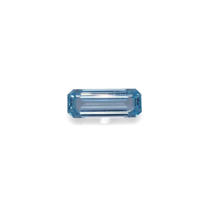 RECTANGULAR-cut Aquamarine Arctic Blue 7.13 carats