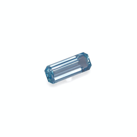 Aguamarina taille RECTANGULARE Arctic Blue 7.13 carats