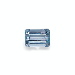 RECTANGULAR-cut Aquamarine...