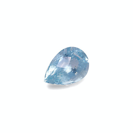 Aigue-Marine taille Poire Arctic Blue 18.03 carats