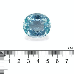 Ovaal geslepen Baby Blauwe Aquamarijn van 93,95 karaat