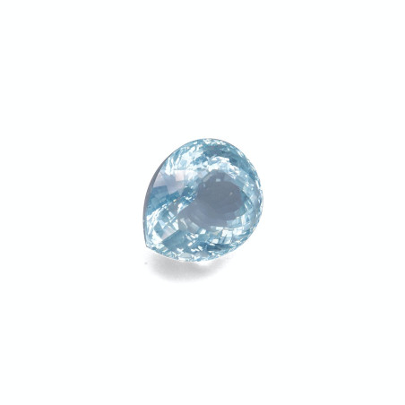 Aigue-Marine taille Poire Bleu Ciel 12.41 carats