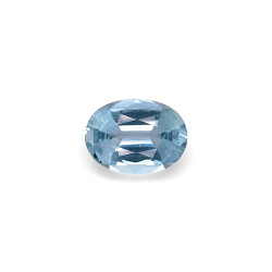 OVAL-cut Aquamarine Sky...