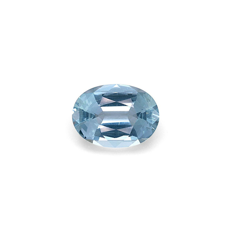 OVAL-cut Aquamarine Sky Blue 10.85 carats