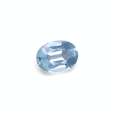 Aguamarina taille OVALE Bleu Ciel 10.85 carats
