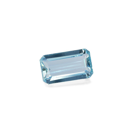 Aguamarina taille RECTANGULARE Arctic Blue 7.54 carats