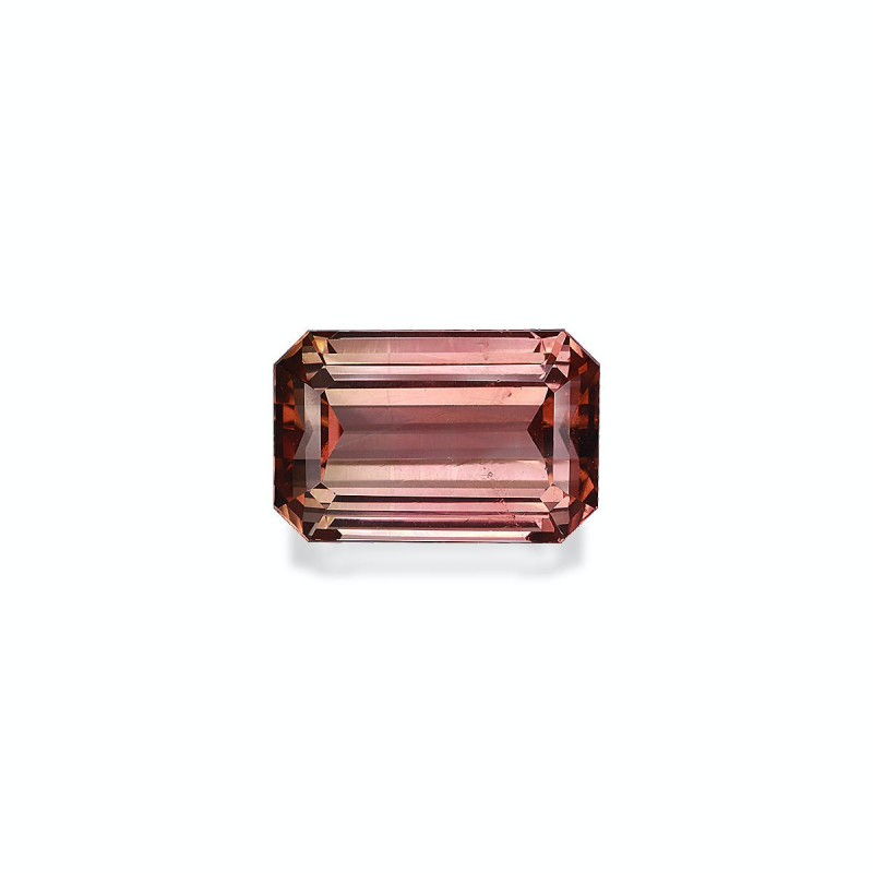RECTANGULAR-cut Pink Tourmaline Rosewood Pink 22.41 carats