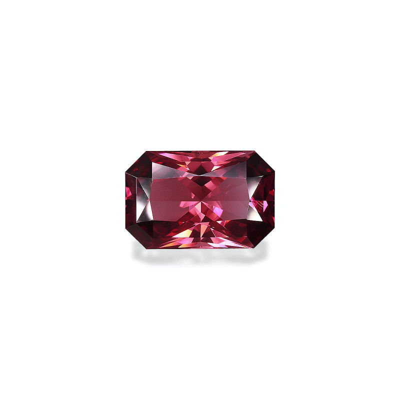 RECTANGULAR-cut Pink Tourmaline Rosewood Pink 31.20 carats