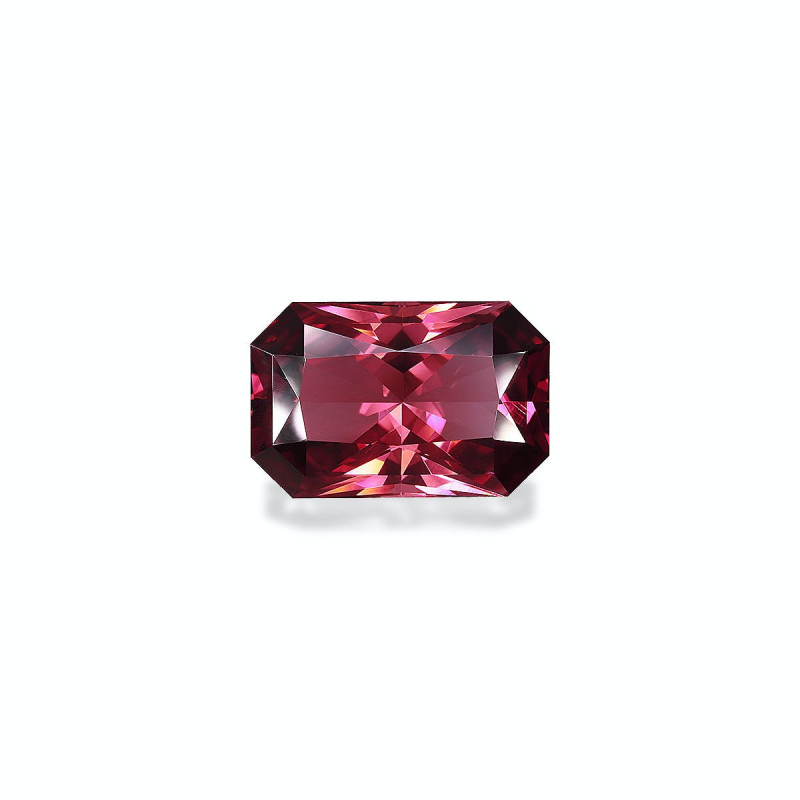 Rosa Turmalin lengte RECHTECKIG Fuscia Pink 22.73 karaten