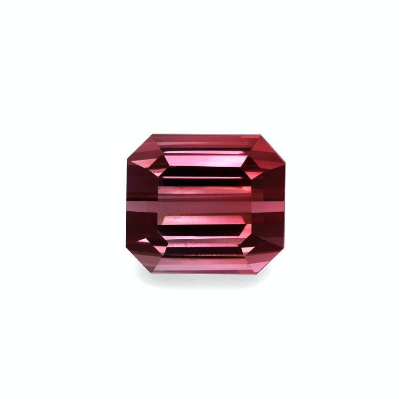 RECTANGULAR-cut Pink Tourmaline Rosewood Pink 54.69 carats