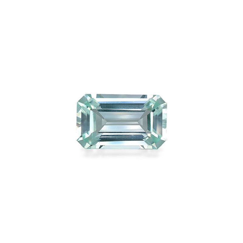 RECTANGULAR-cut Green Tourmaline Seafoam Green 18.03 carats