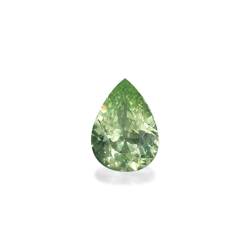 Chrysoberyl taille Poire Vert Pâle 5.35 carats