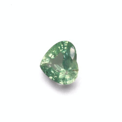 Chrysoberyl hartvormige Cotton Green 2.30 karaat
