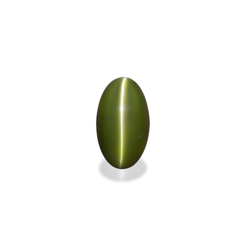 OVAL-cut Cats Eye Forest Green 14.48 carats
